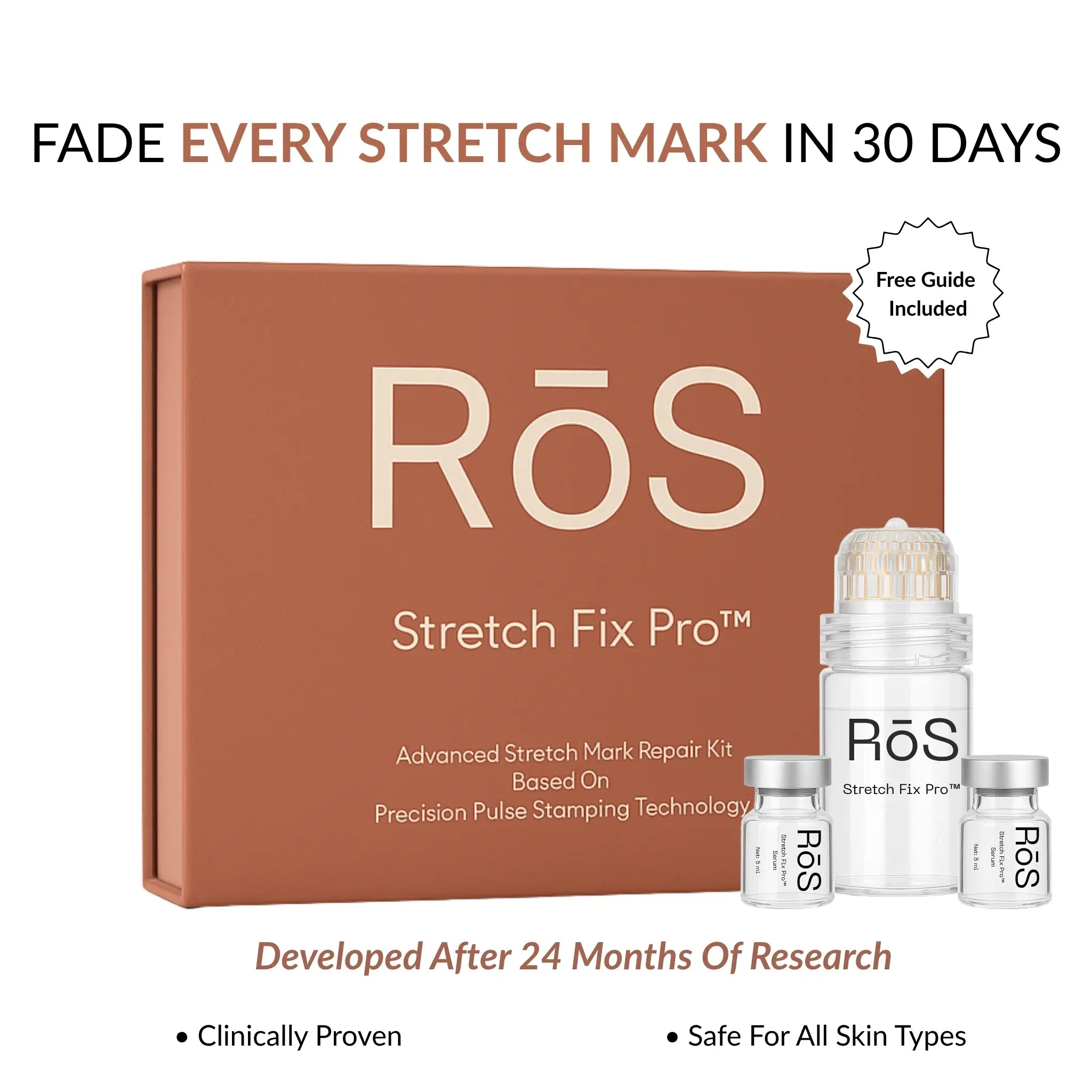 StretchFix Pro™ — Advanced Stretch Mark Repair Kit